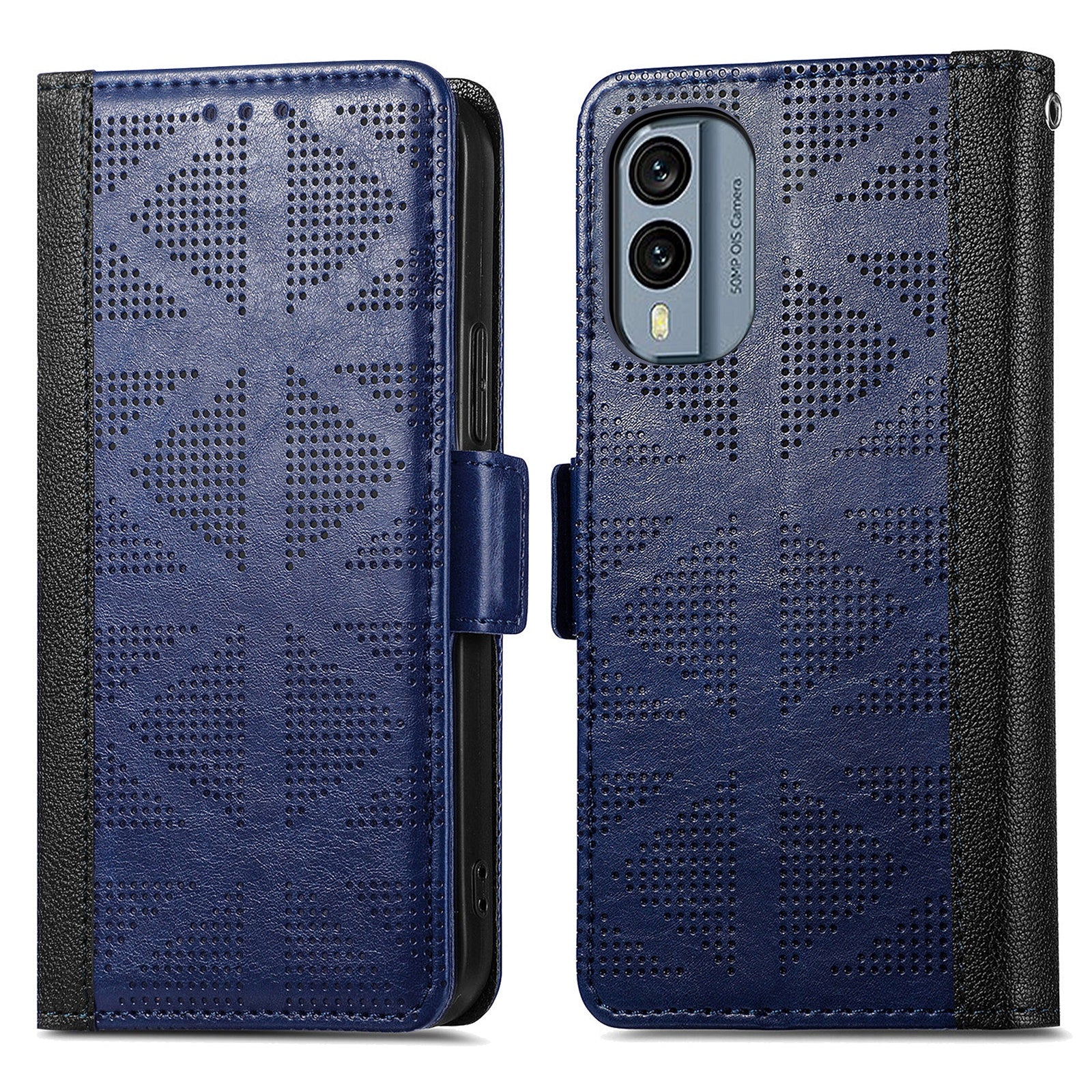 For Nokia X30 5G Imprinted Cross Triangle Shape Pattern Phone Case Stand Wallet PU Leather TPU Cell Phone Flip Cover For Nokia X30 5G Imprinted Cross Triangle Shape Pattern Phone Case Stand Wallet PU Leather TPU Cell Phone Flip Cover